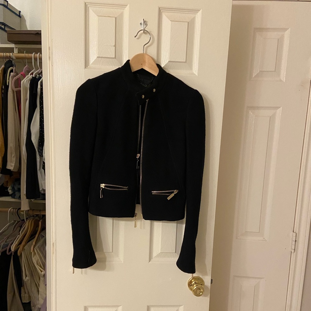 Juicy couture Bird, jacket, 100% wool, black, xs